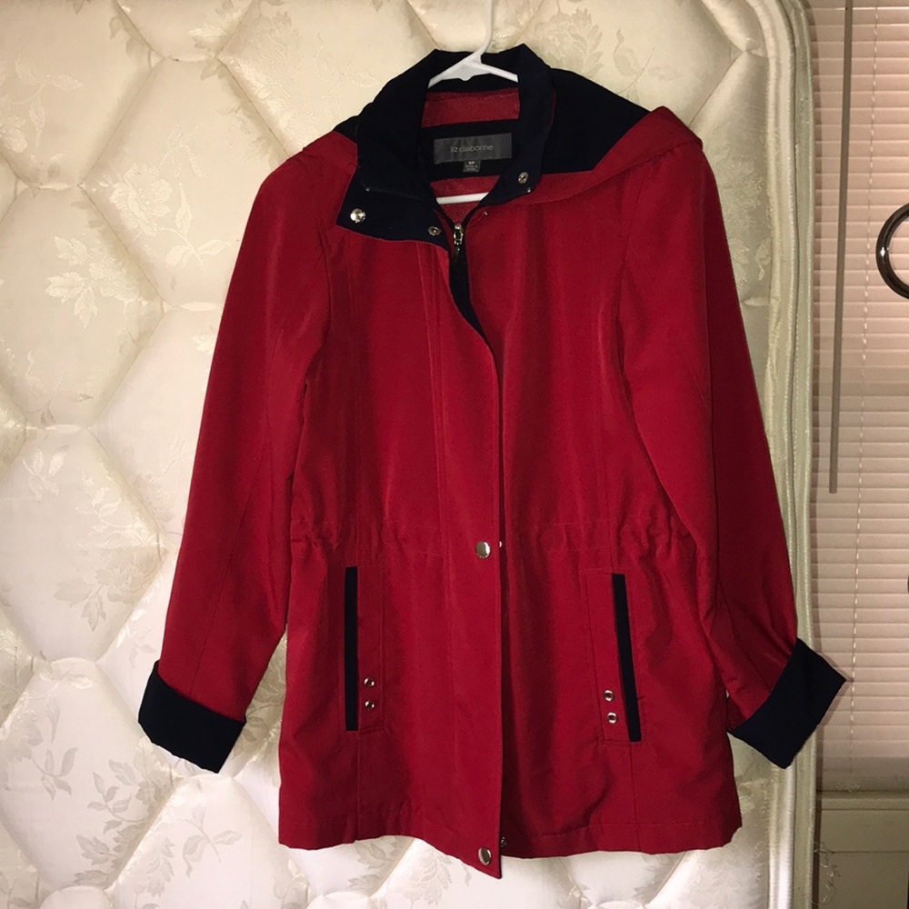Red spring weather coat!!